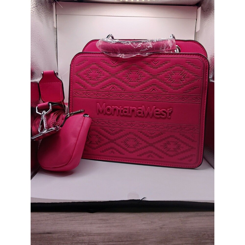 Montana West Small Crossbody New With Tags Bright Pink Bag